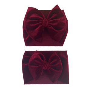 Wine Velvet Headwraps